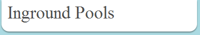 Inground Pools
